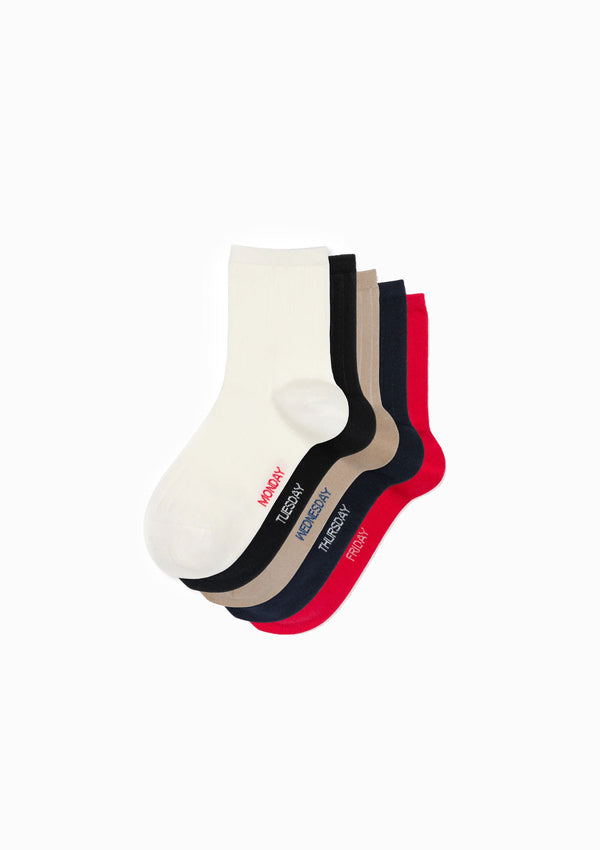 Days Of The Week Socks | 5-Pack