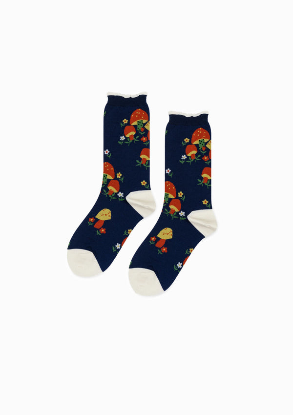 Toadstool Crew Socks