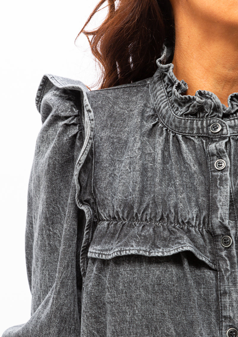 Idety Blouse | Grey