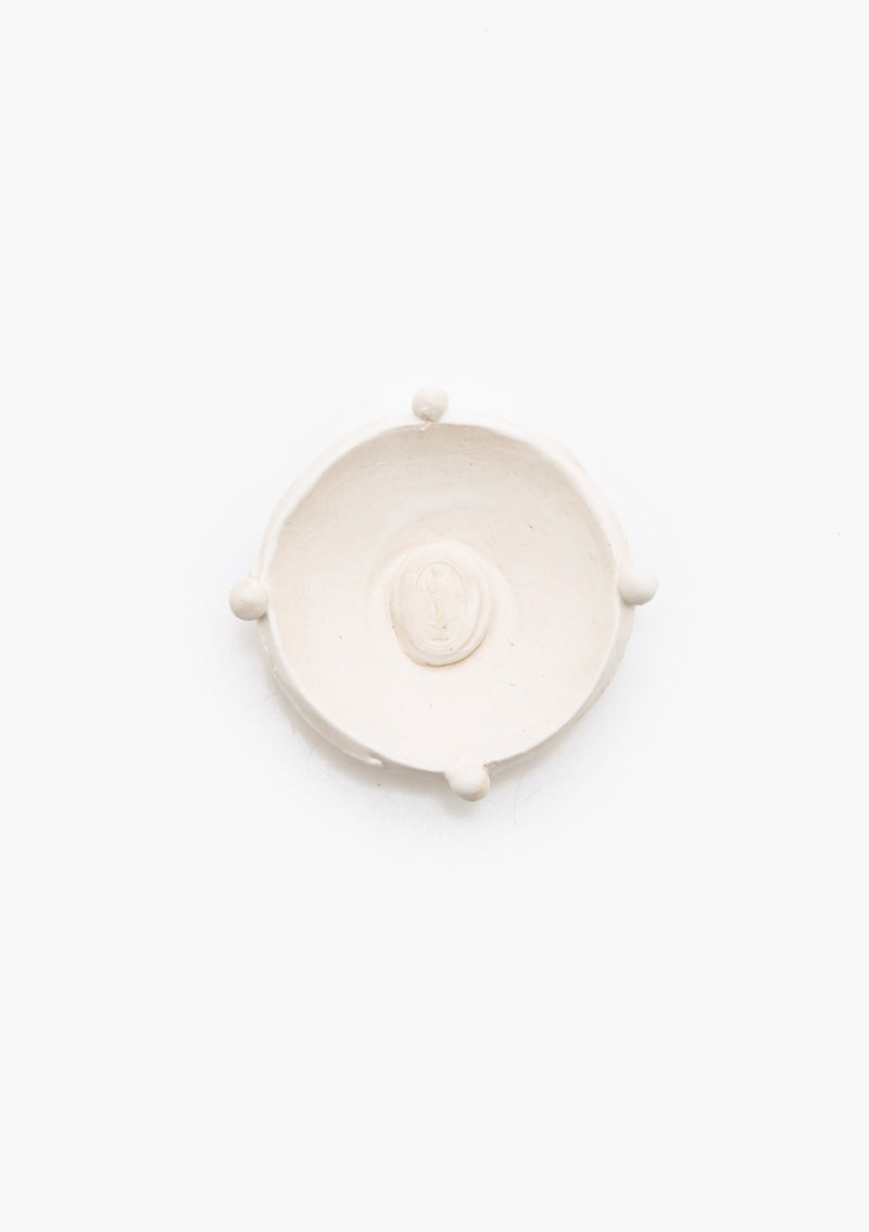 Minerva Medica Edith Dish With Pearls | Egret