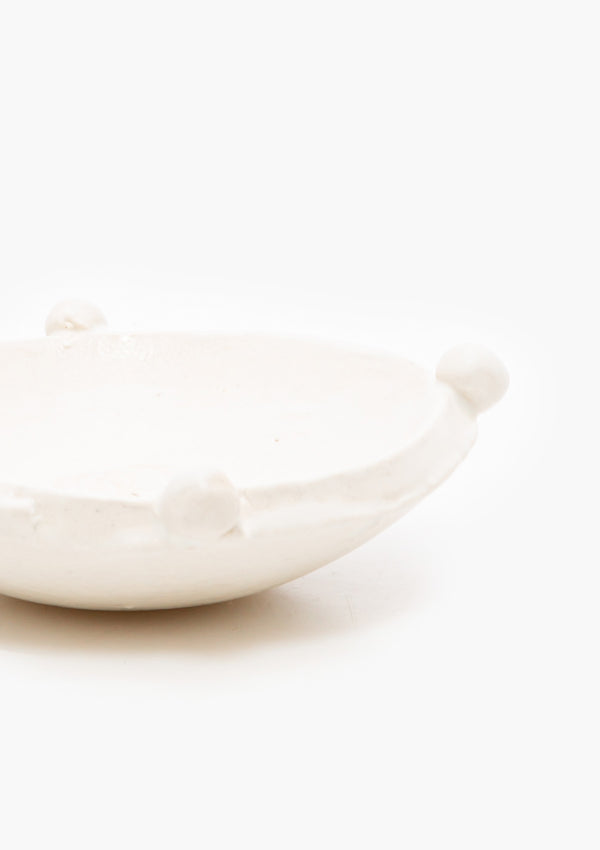 Minerva Medica Edith Dish With Pearls | Egret