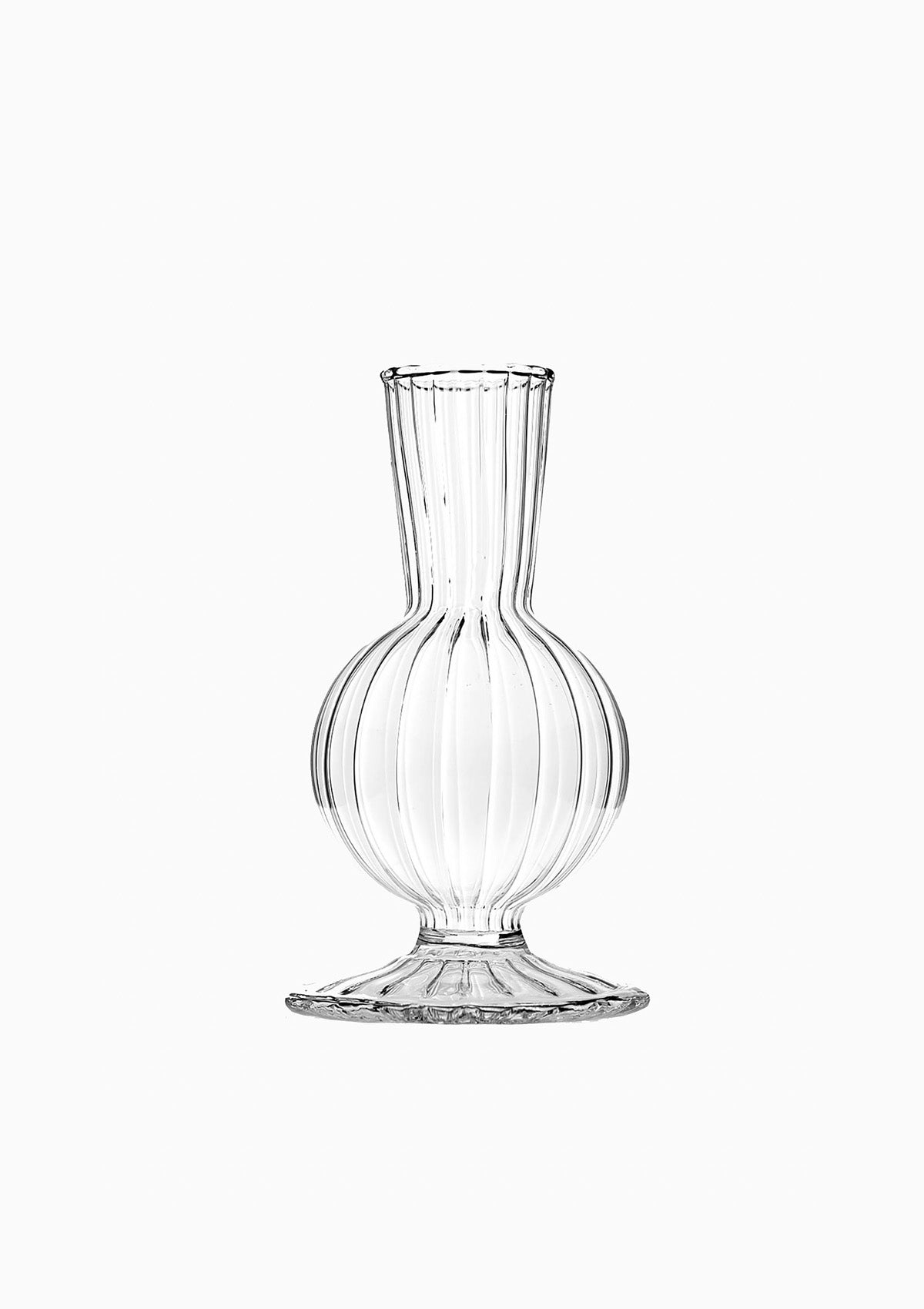 Boutique Vase, Clear, 3"x4.5"