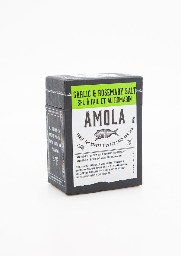 Amola Salts, Garlic + Rosemary