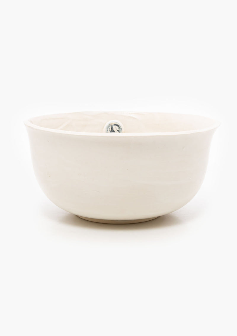 Bacchante Large Bowl | Egret