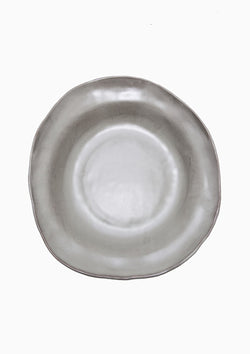 Piatra Serving Bowl | Gunmetal