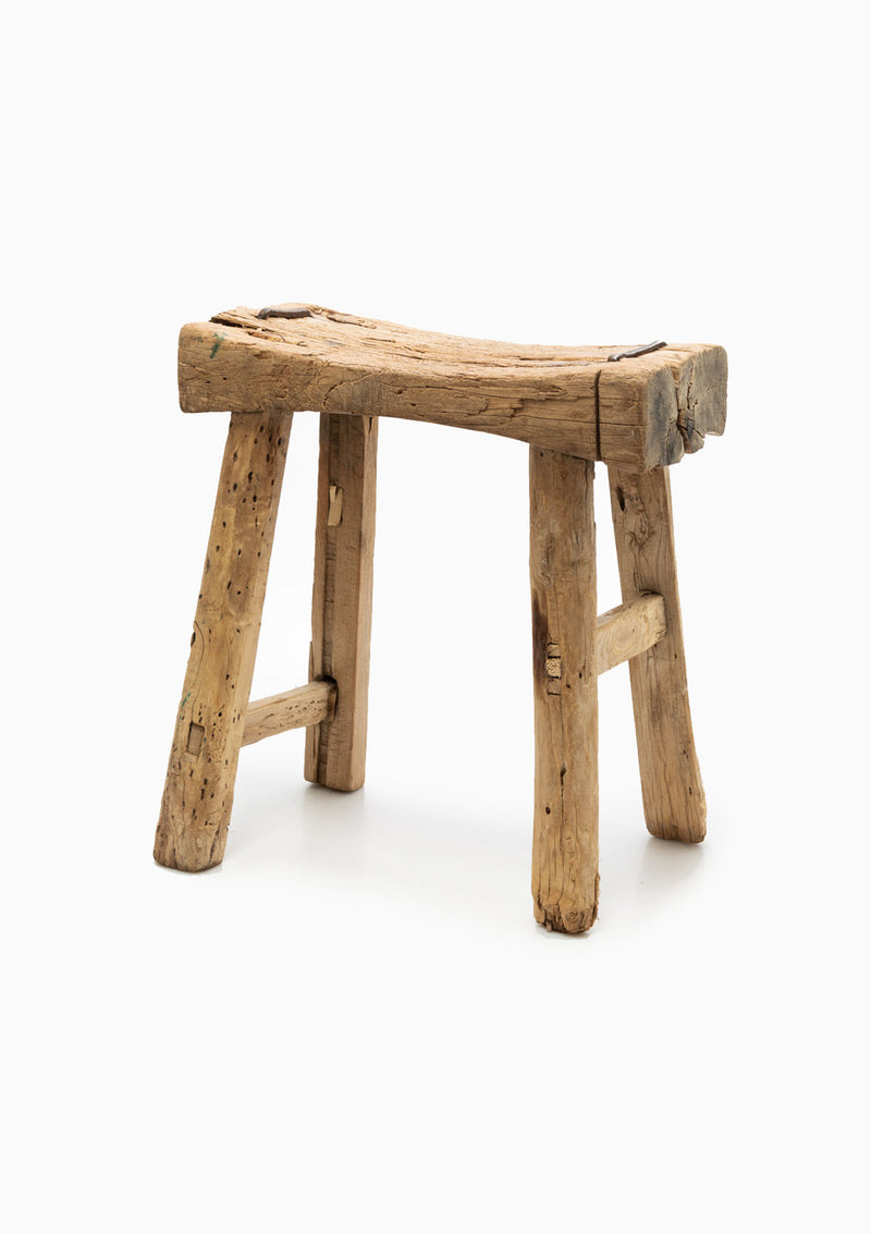 Vintage Large Rectangular Stool