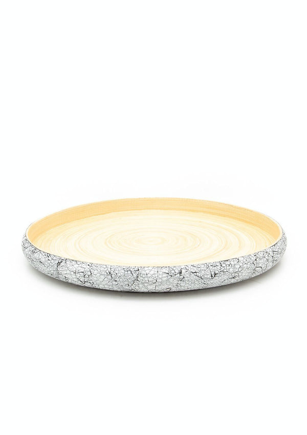 Medium Tray, Eggshell | 13.7" x 1.18"