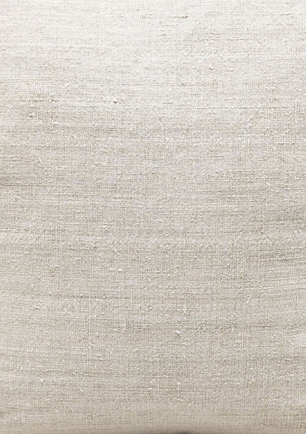 Vintage Linen Pillow, Sand | 20"x20"