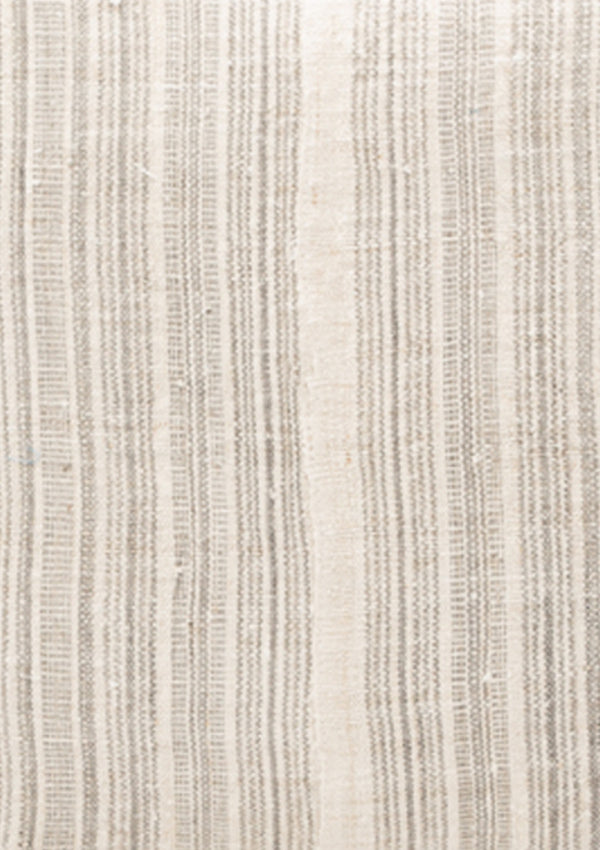 Multi Stripe Natural Grain Sack Pillow | 20"x20"