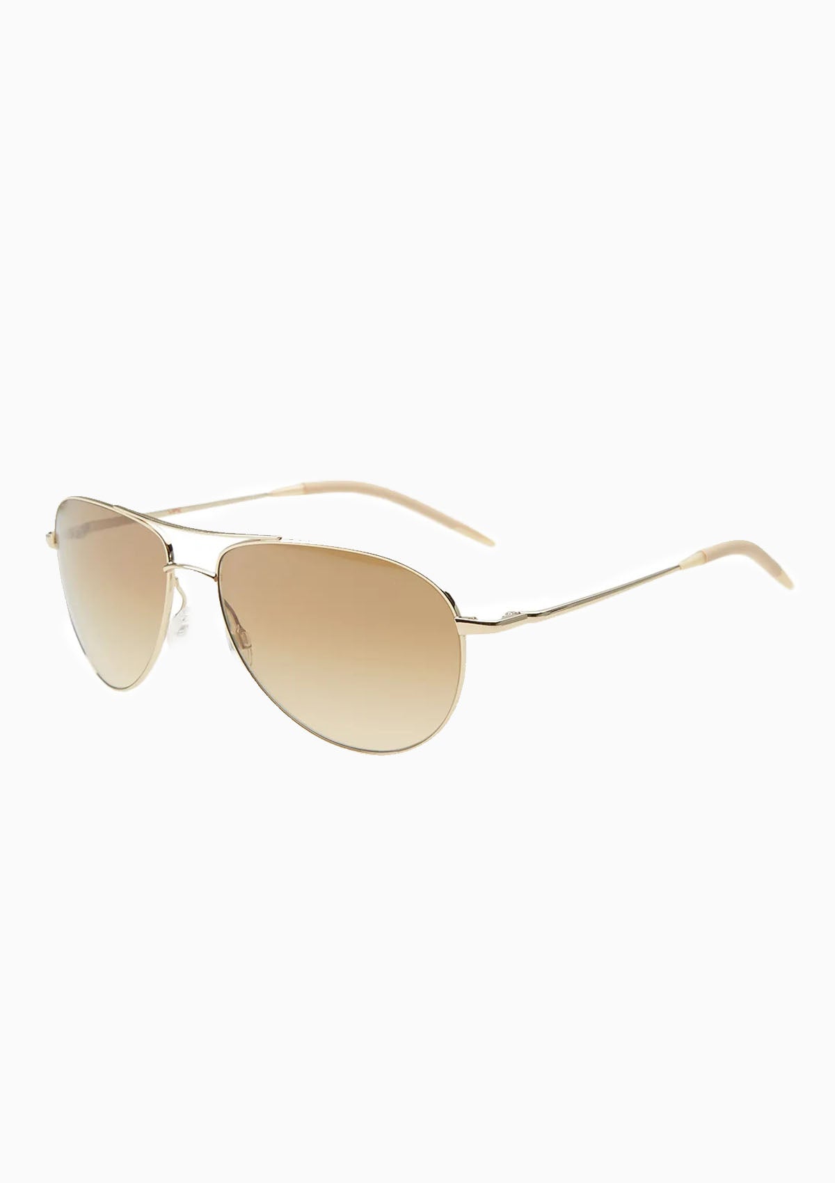 Benedict Sunglasses | Gold/Chrome Amber