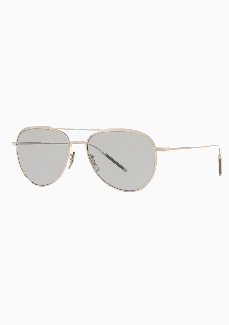 TK-3 Sunglasses | Brushed Silver