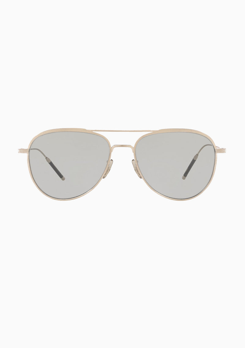 TK-3 Sunglasses | Brushed Silver