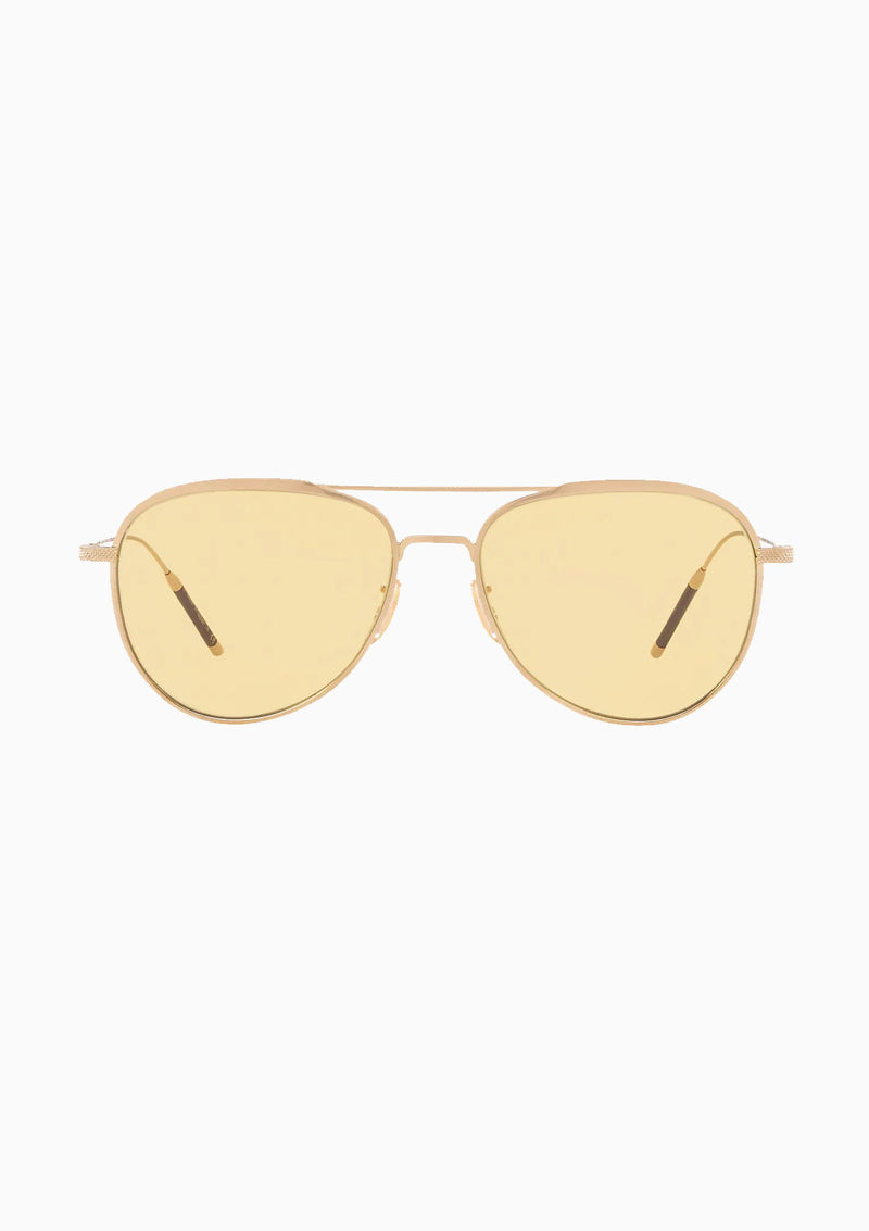 TK-3 Sunglasses | Brushed Gold