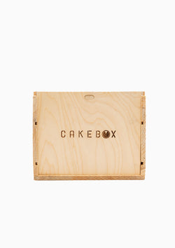 Wooden Cake & Cupcake Carrier