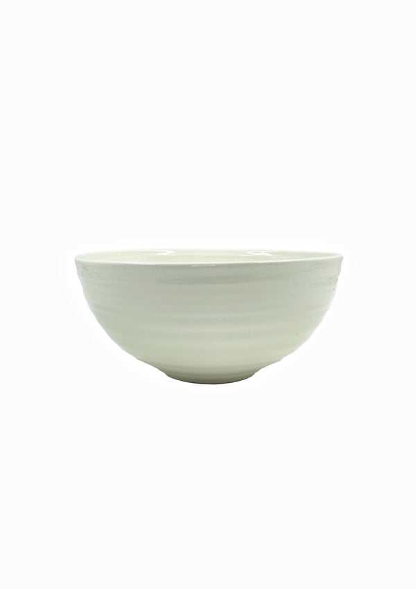 Hand-Glazed Porcelain Serving Bowl | Ivory