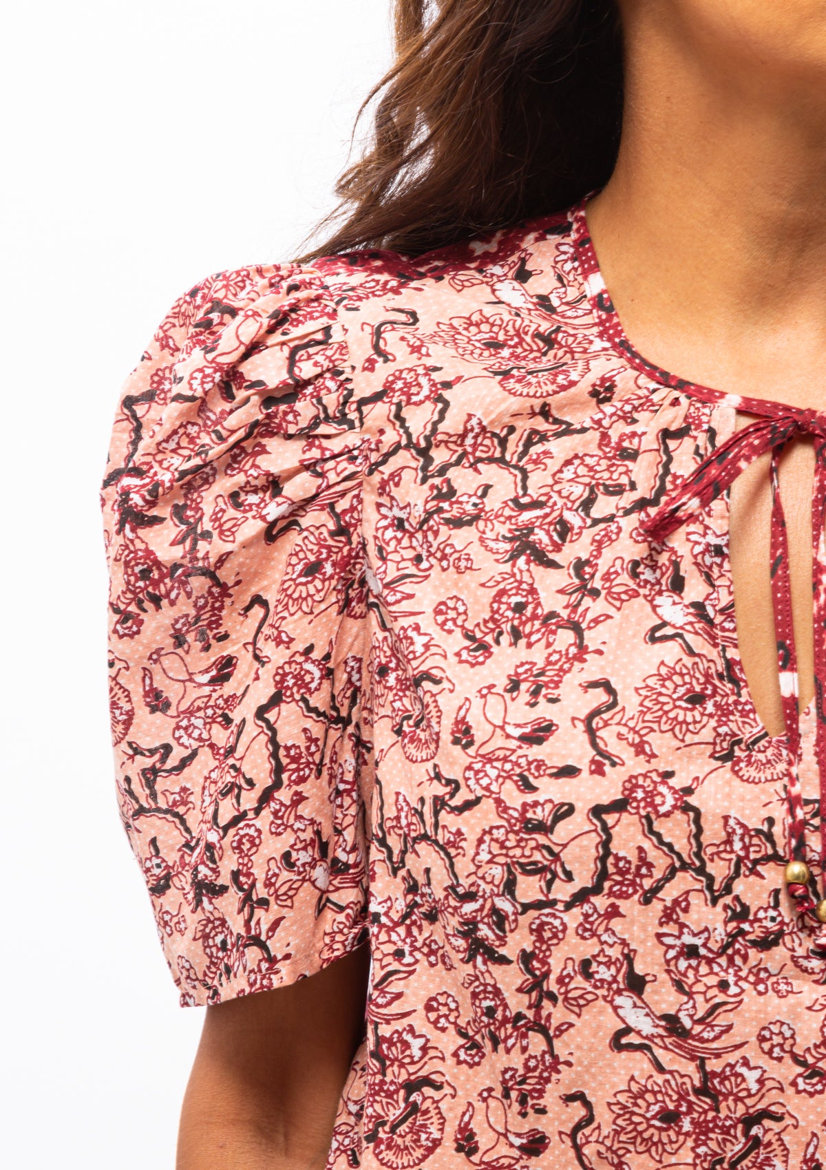 Hollyhock Top | Berry/Pinkish