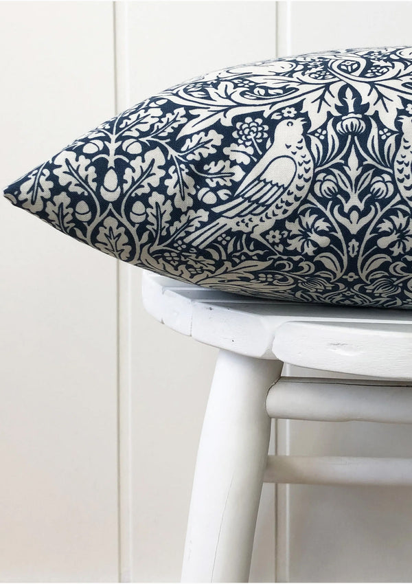 Brer Rabbit Cushion, Blue | 20" x 13"
