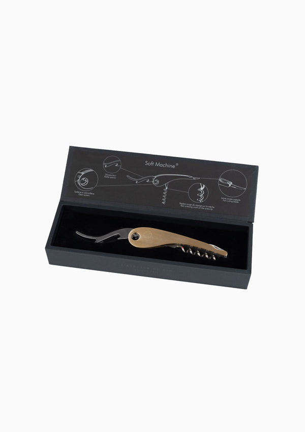 Soft Machine Corkscrew | Brass