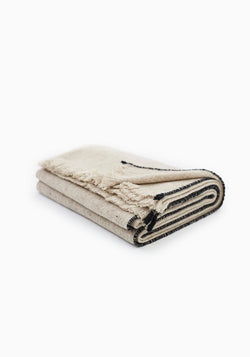 Sisteron Throw, Black | 55" x 71"