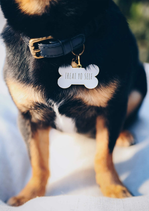 Treat Yo Self Dog Tag