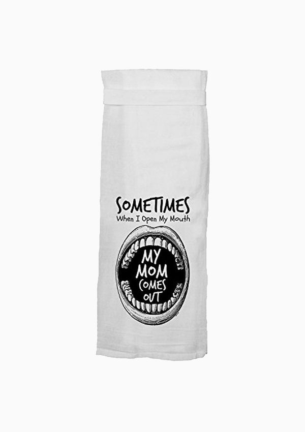 Tea Towel | Mom Mouth