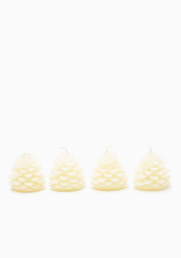 Wee Pine Cones Set | Cream