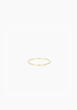 Super Tiny Diamond Station Eternity Ring