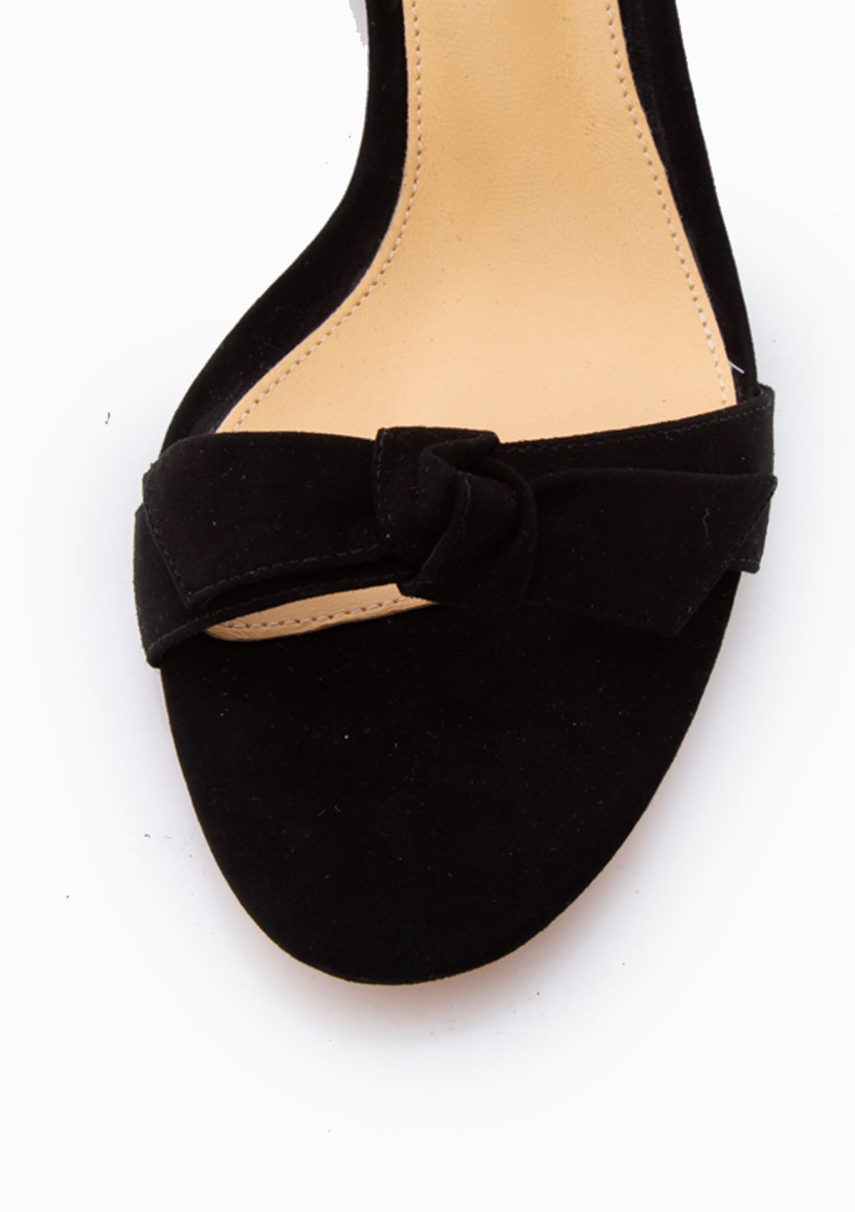 Clarita Block 60 Heel | Black Suede