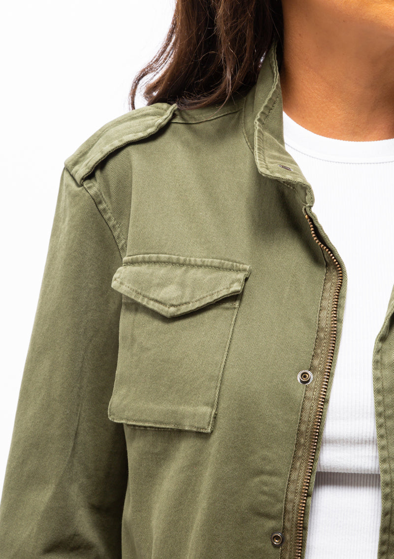 farmaceut hastighed Før ANINE BING | Army Jacket | Green – DIANI