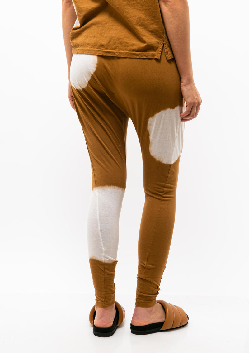 Radial Dye Slouch Jersey Pant III | Urth Brown