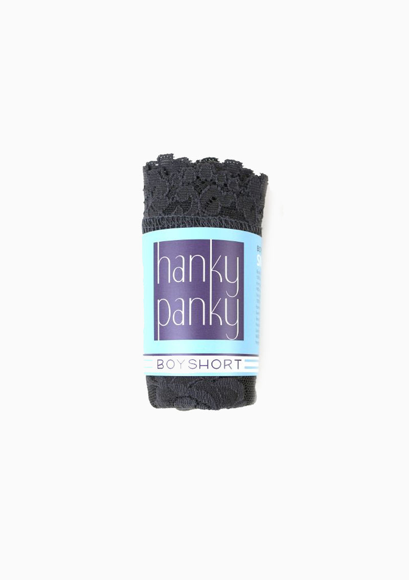 Signature Lace Boyshort | Granite