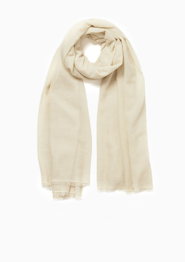 The Fray Wrap | Ivory