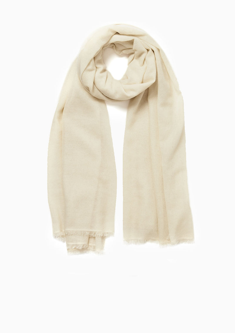 The Fray Wrap | Ivory