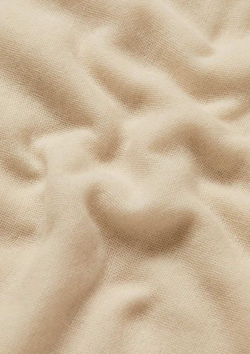 The Fray Wrap | Ivory