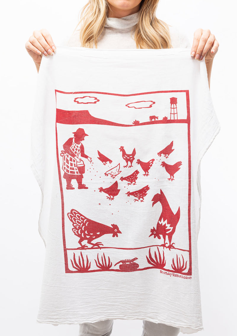 Flour Sack Dish Towel | Free Range