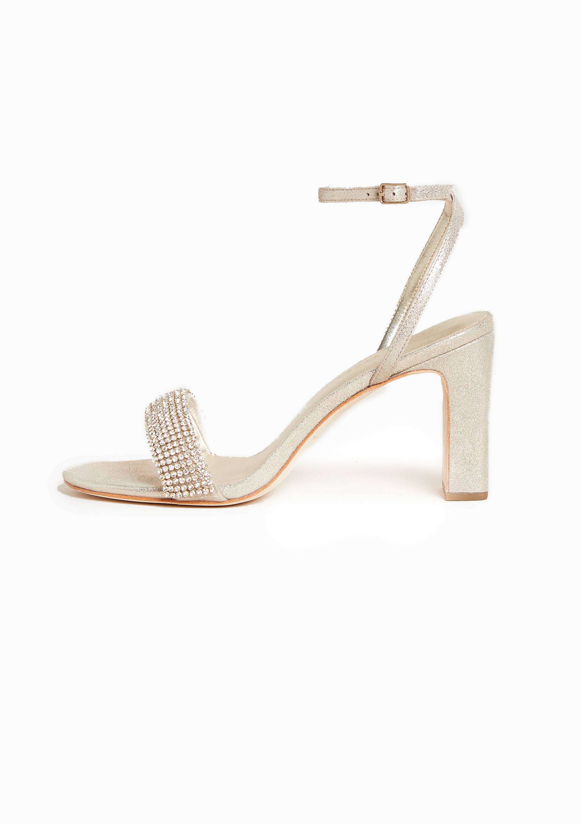 Shay Rhinestone Heel | Cappuccino