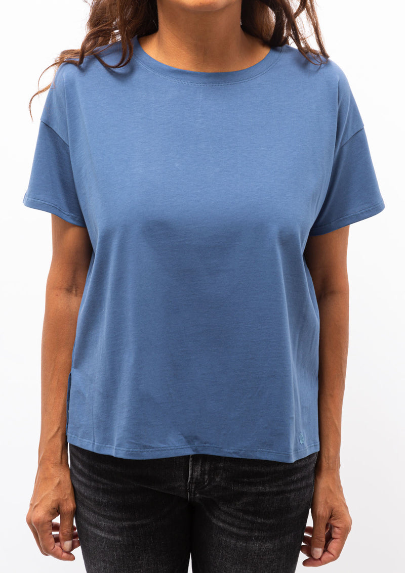 Basiluzzo Cotton T-Shirt | Blue