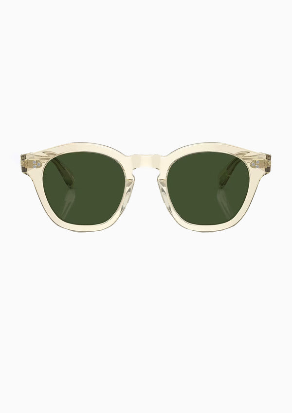 Boudreau LA Sunglasses | Buff/Green