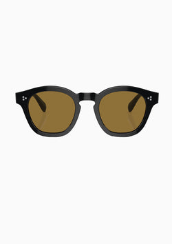Boudreau LA Sunglasses | Black/Cognac