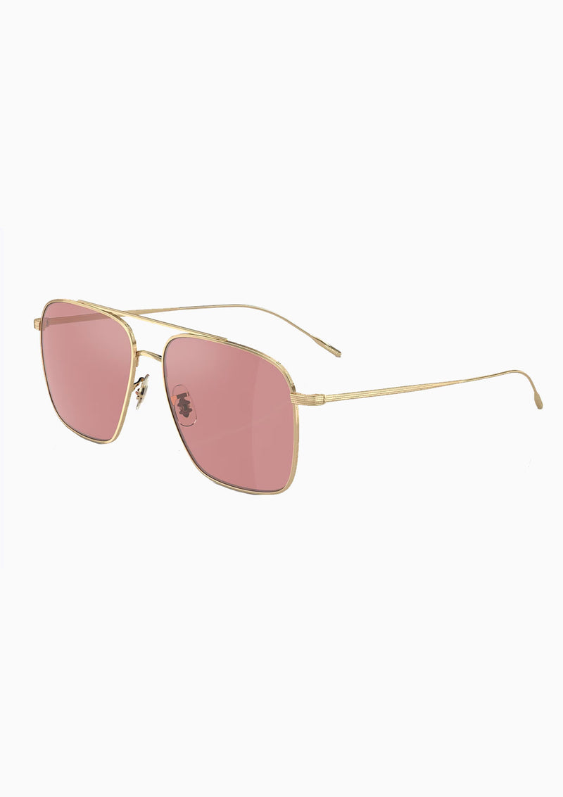 Dresner Sunglasses | Gold/Magenta