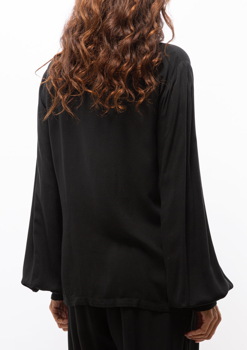 Ghost Ranch Soft Twill Blouse | Black