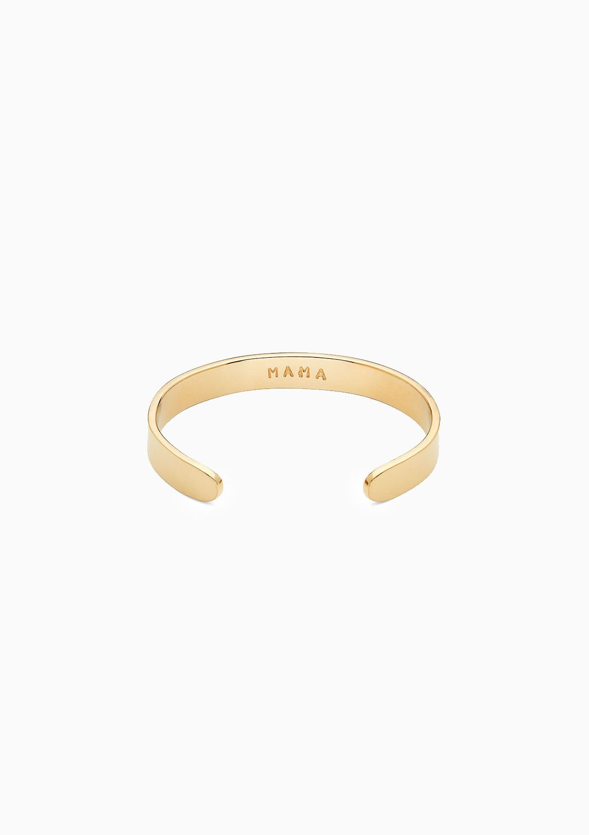 Pamoja "Mama" Cuff | Gold Plated Brass