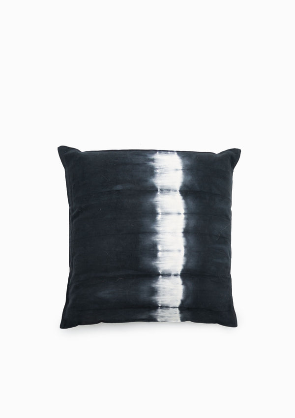 Cushion, Faded Black Tie Dye | 16" x 16"