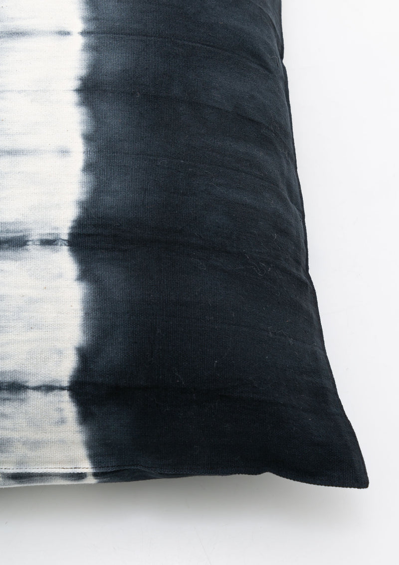 Cushion, Faded Black Tie Dye | 16" x 16"