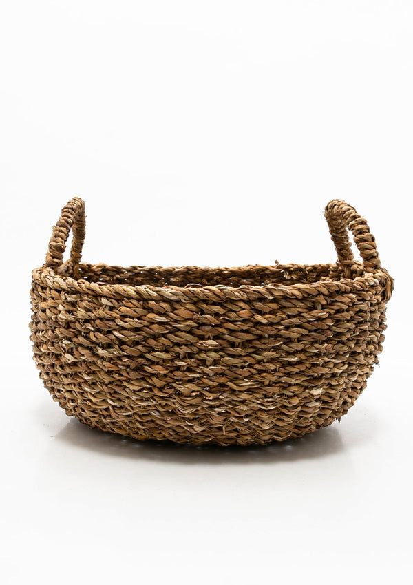 Round Seagrass Basket | Large
