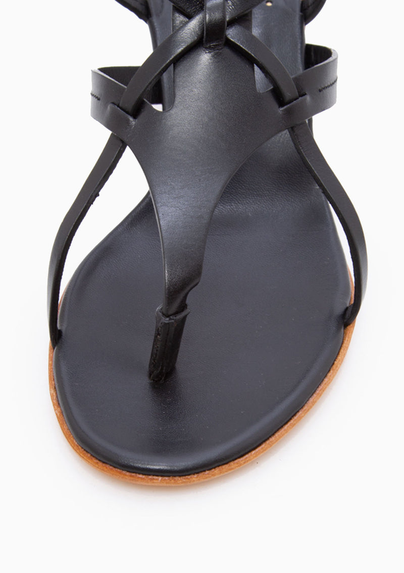 45mm Strappy Sandal | Noir