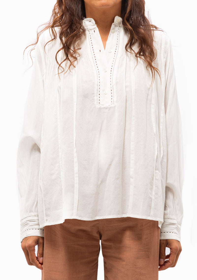 Natsumi Pleated Blouse