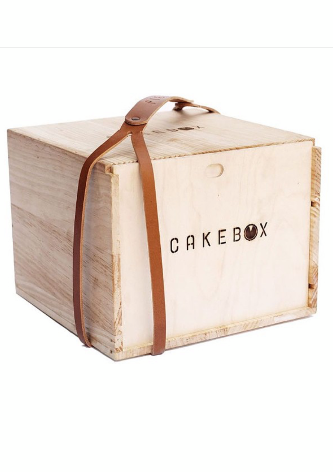 Wooden Cake & Cupcake Carrier