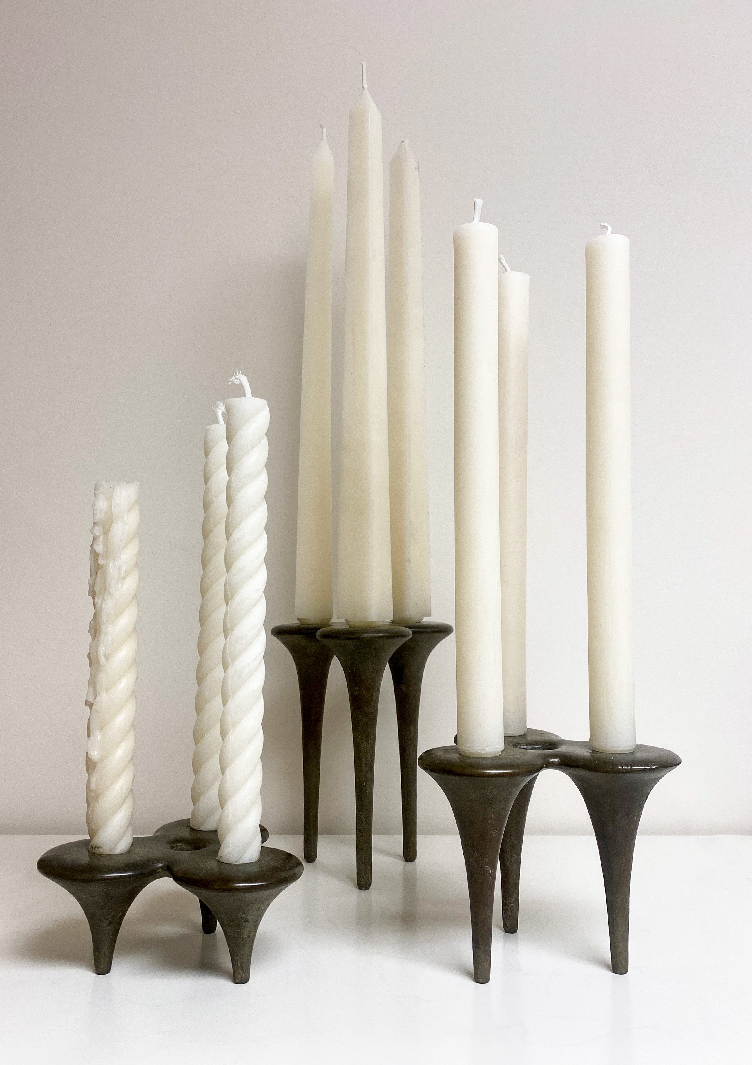 Stake Bronze Candlestick | Medium