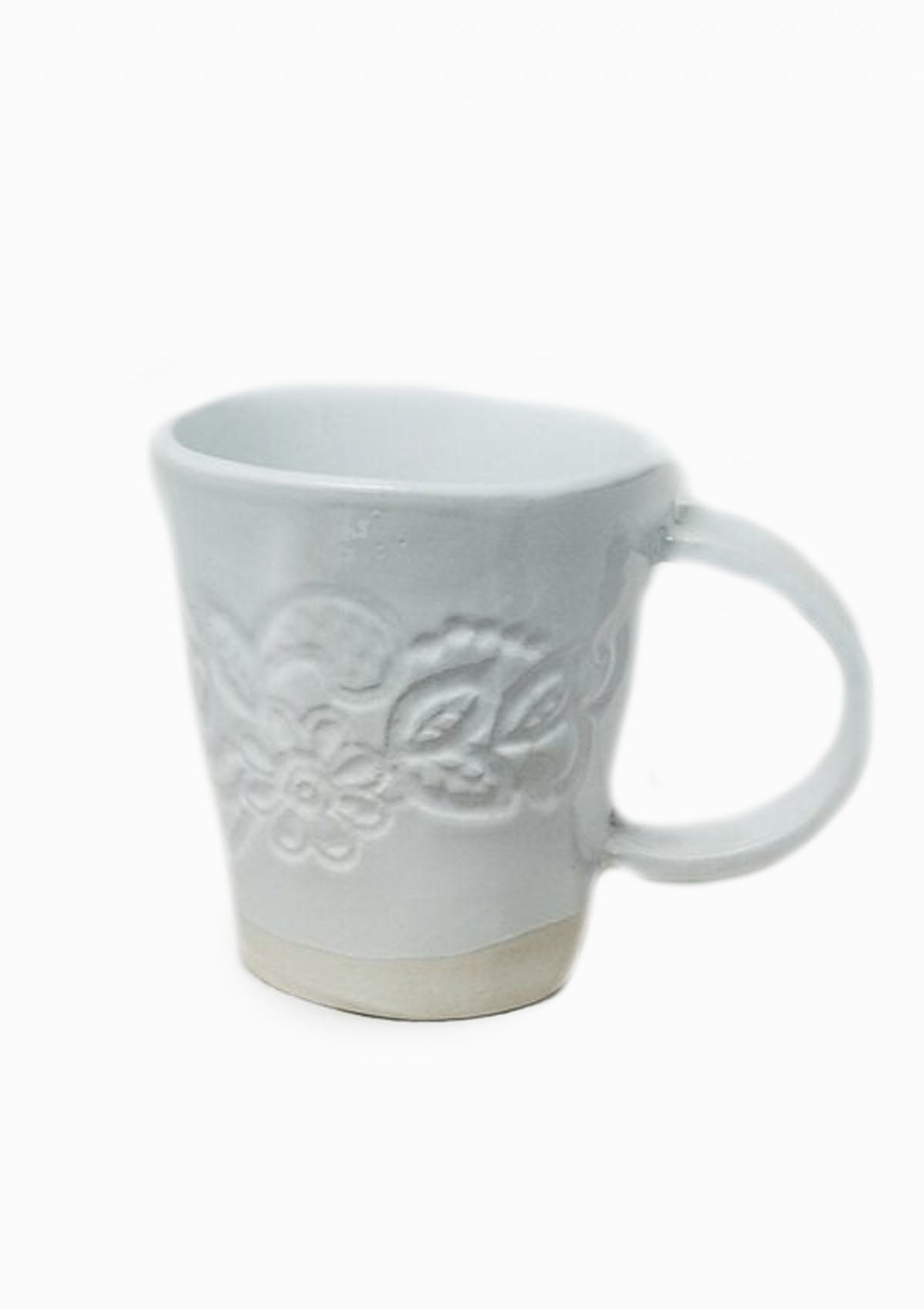 Lace Mug | White